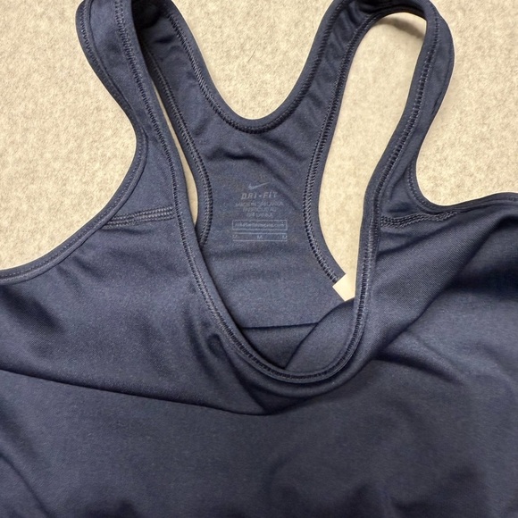 2 Nike Sports Bra Women’s Training Medium Navy Blue Collegiate Team issued - Picture 5 of 6